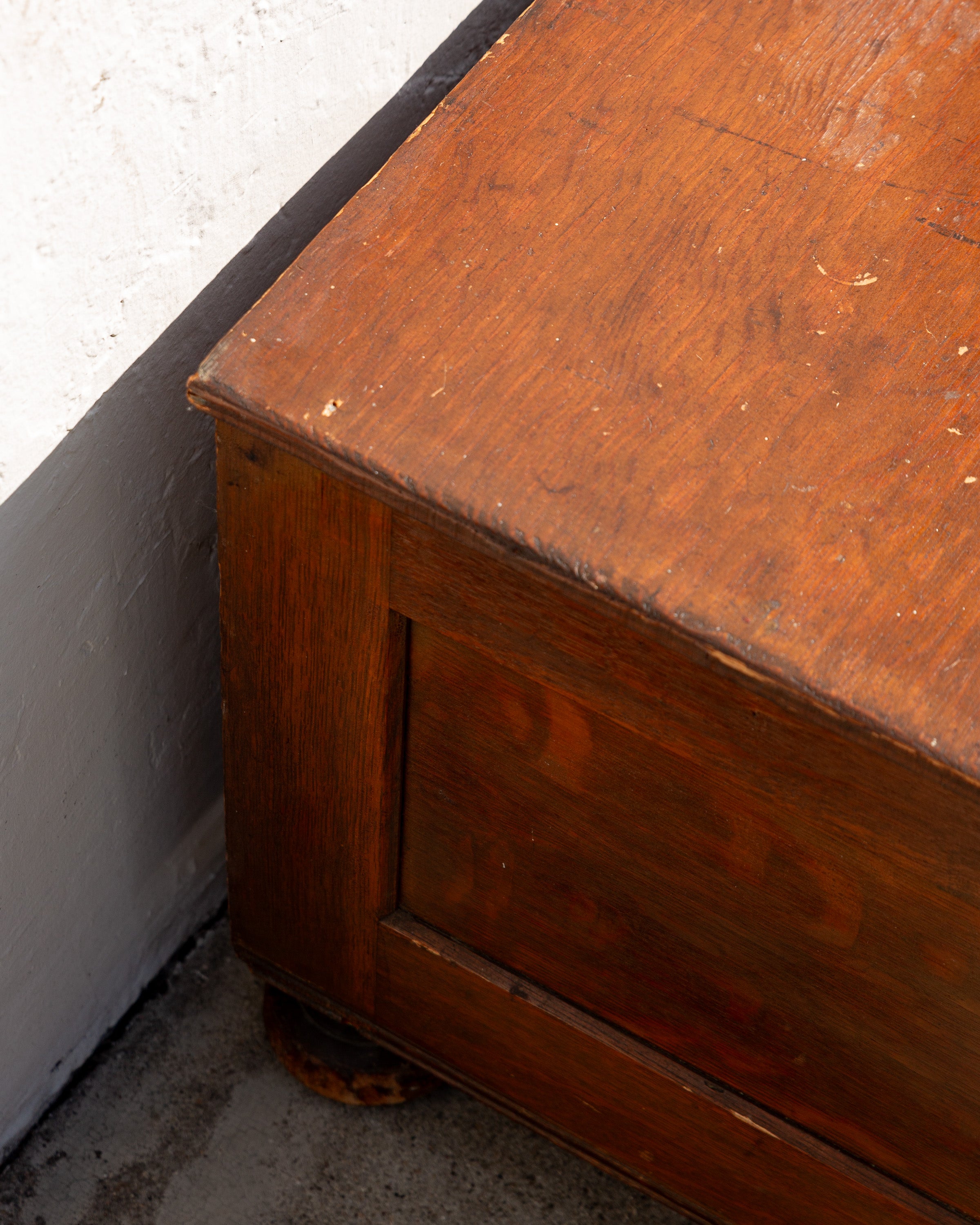 Antique Card Catalog Chest