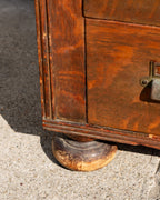 Antique Card Catalog Chest