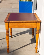 Antique Solid Oak Writing Table