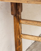 19th Century Chinese Northend Elmwood Farmhouse Table