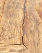 19th Century Chinese Northend Elmwood Farmhouse Table