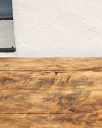 19th Century Chinese Northend Elmwood Farmhouse Table