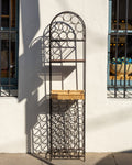Vintage Arthur Umanoff Mid Century Iron Wine Rack