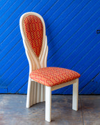 1980s Italian Postmodern Sculpted Chair by Manoch, Italy