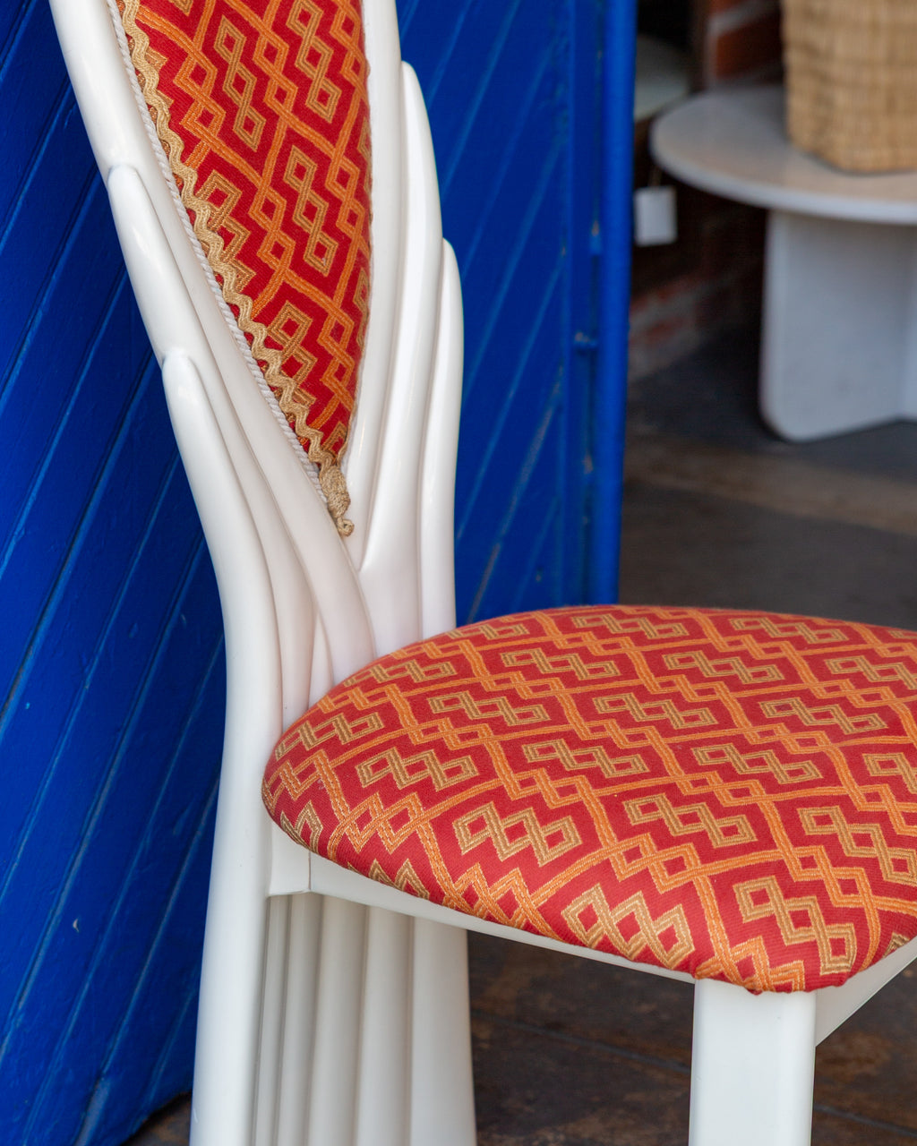 1980s Italian Postmodern Sculpted Chair by Manoch, Italy