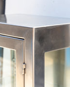 Vintage Stainless Medical Cabinet