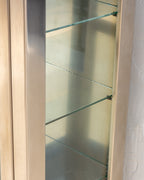 Vintage Stainless Medical Cabinet