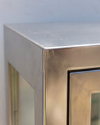 Vintage Stainless Medical Cabinet