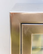 Vintage Stainless Medical Cabinet