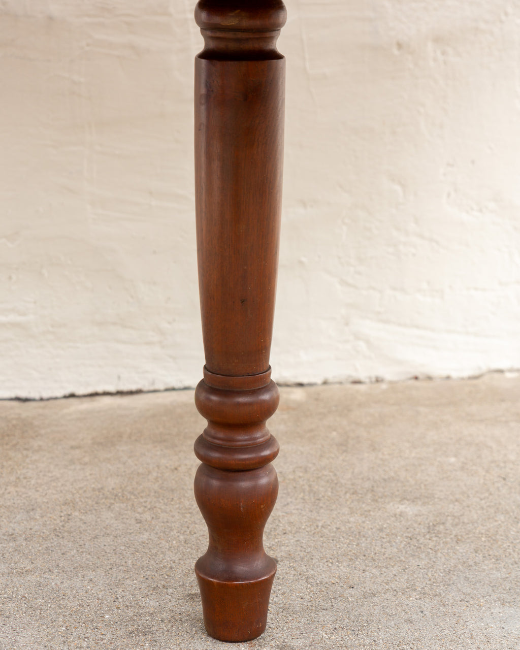 Antique Solid Walnut Extension Dining Table Includes One Leaf