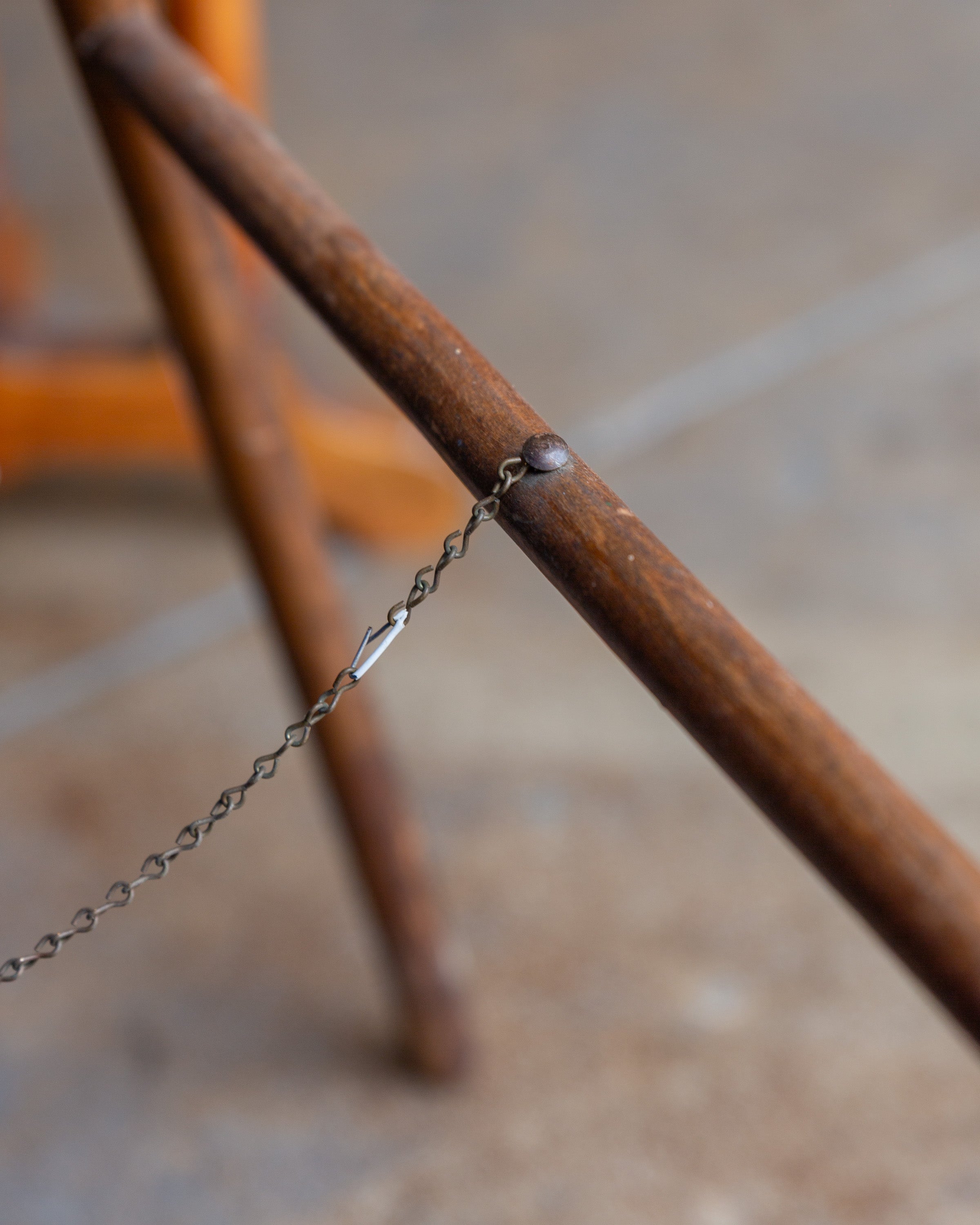 Late 1800's Stick & Ball Wood Art Easel