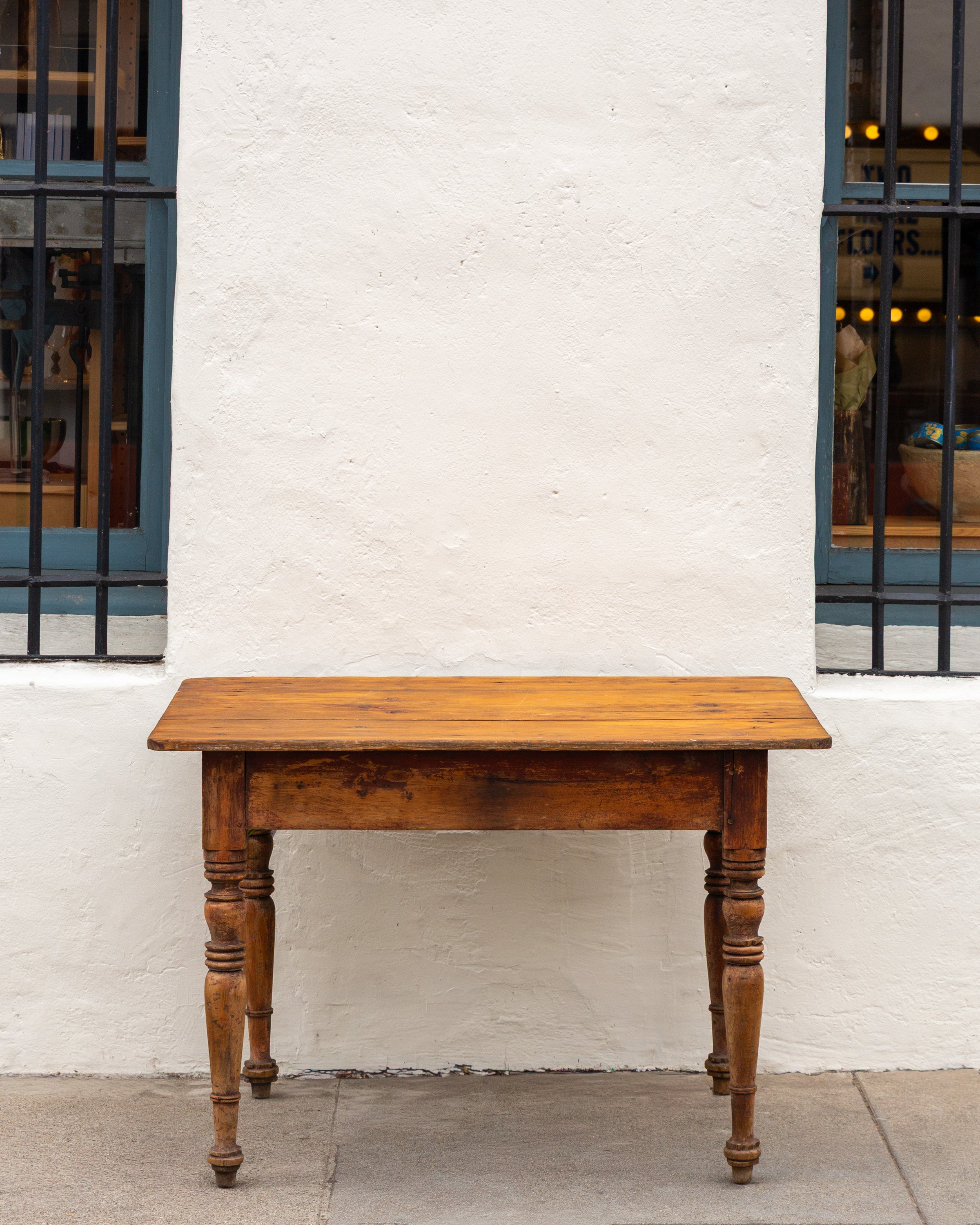 Vintage Primitive Wood Dining Table