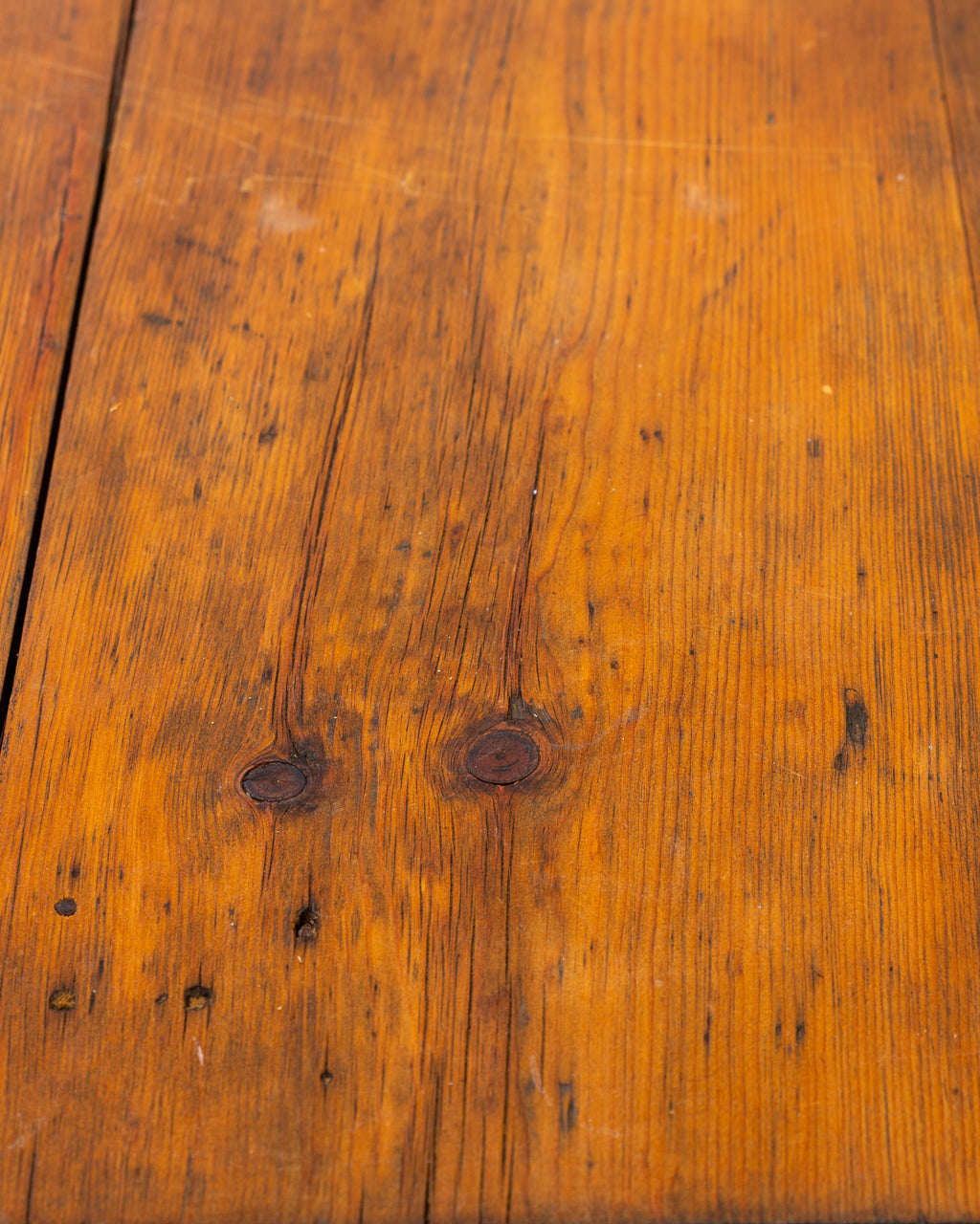 Vintage Primitive Wood Dining Table