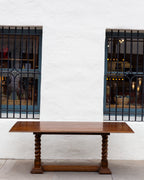 Late 1900'S Drexel Heritage Drop Leaf Harvest Table