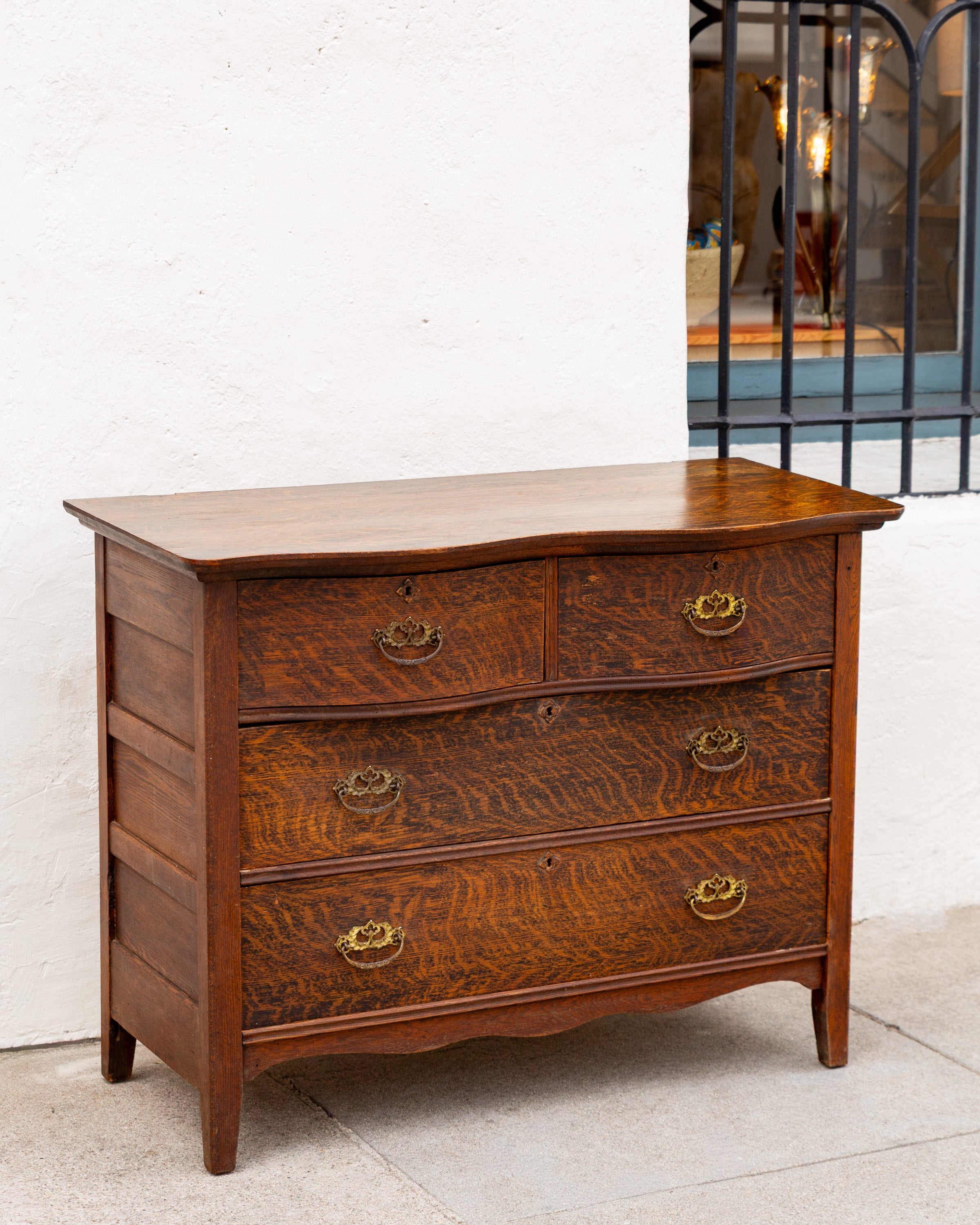 Early 1900's Oak Dresser – The Blue Door