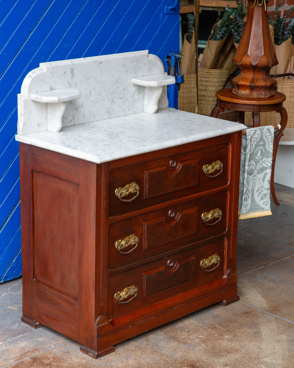 1880's Marble Top Dresser