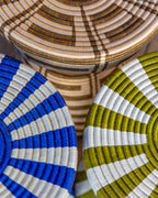 African Rwanda Woven Side Table