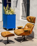 Plywood Chair & Ottoman by Selig