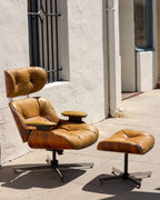 Plywood Chair & Ottoman by Selig