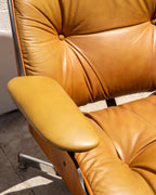 Plywood Chair & Ottoman by Selig