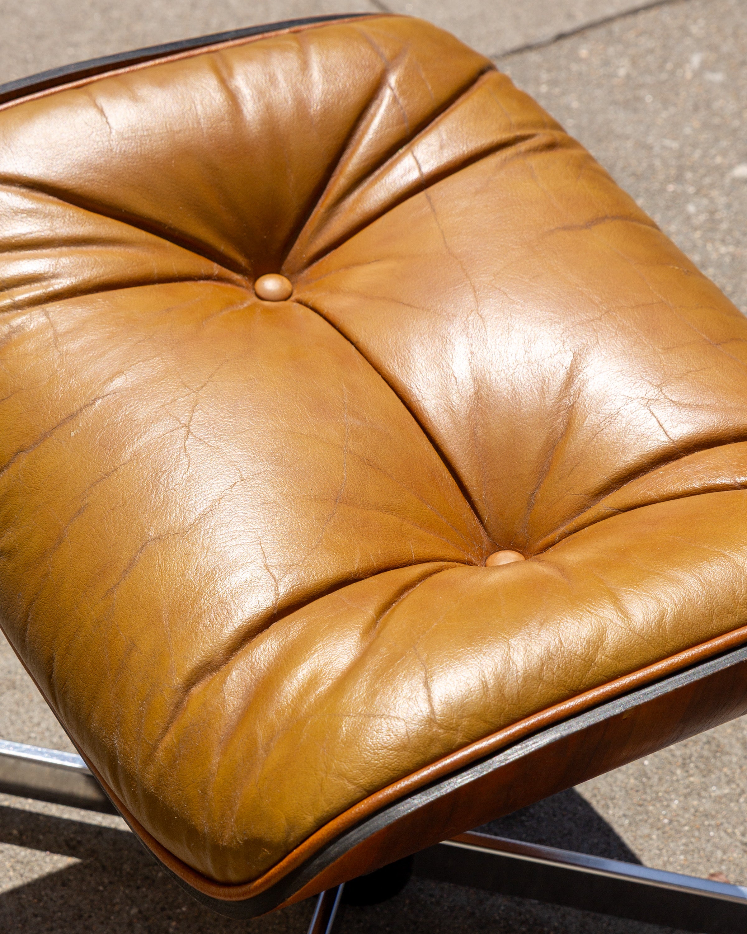 Plywood Chair & Ottoman by Selig