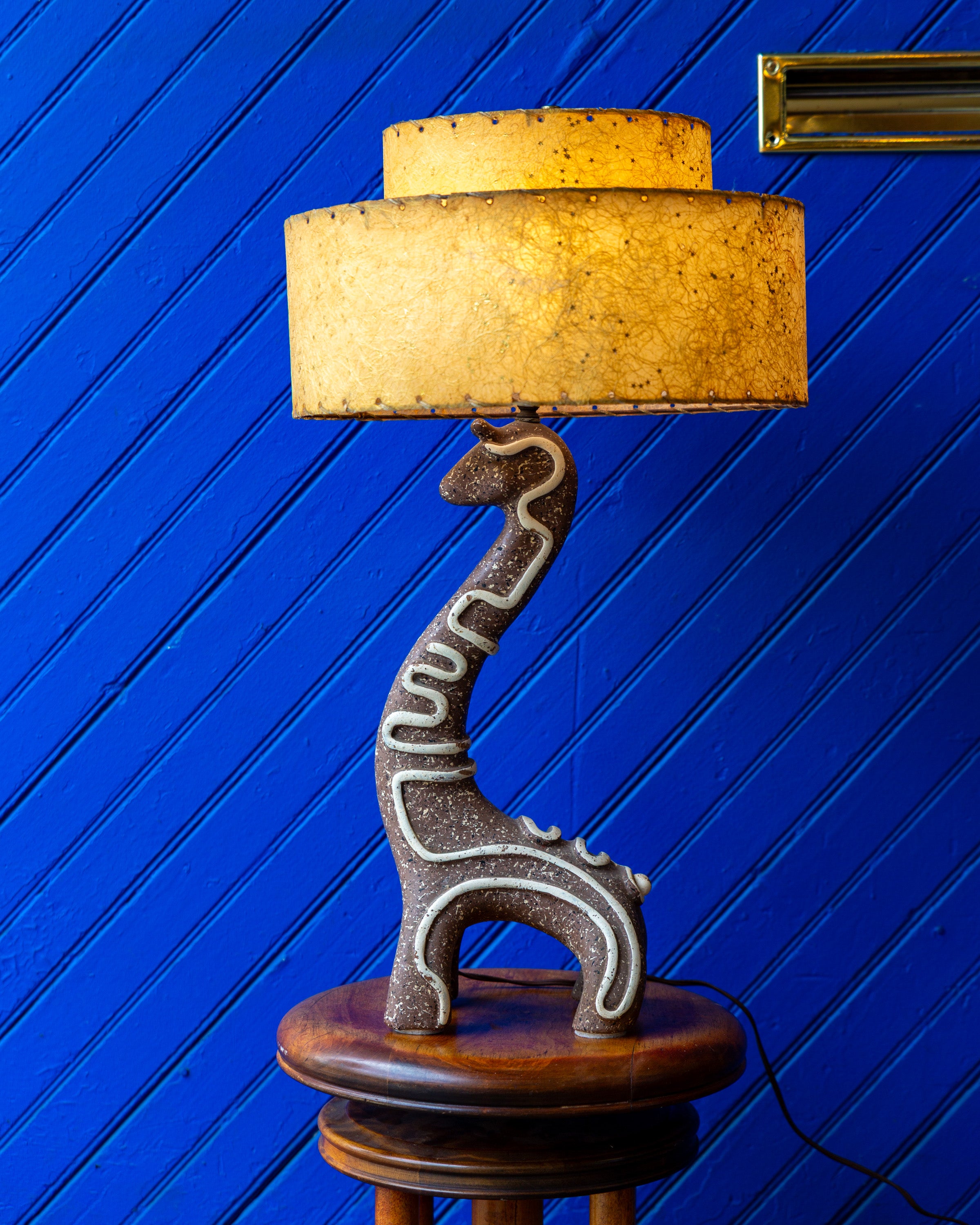 1950's Giraffe Lamp by Reglor