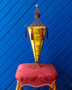 Vintage Torchere Lamp by A Telier Virginie Demay, Paris