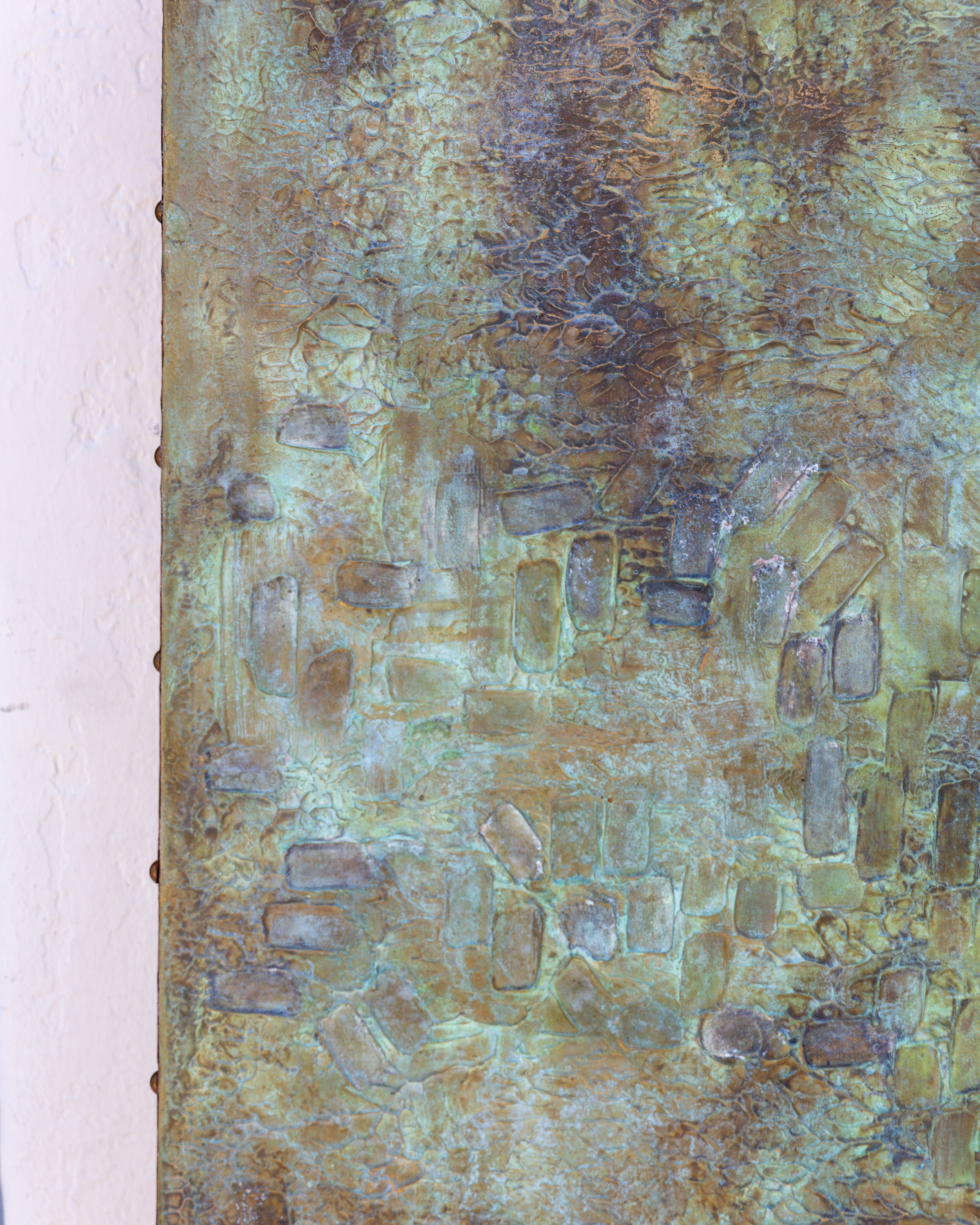 Abstract Brutalist Organic Modern Art