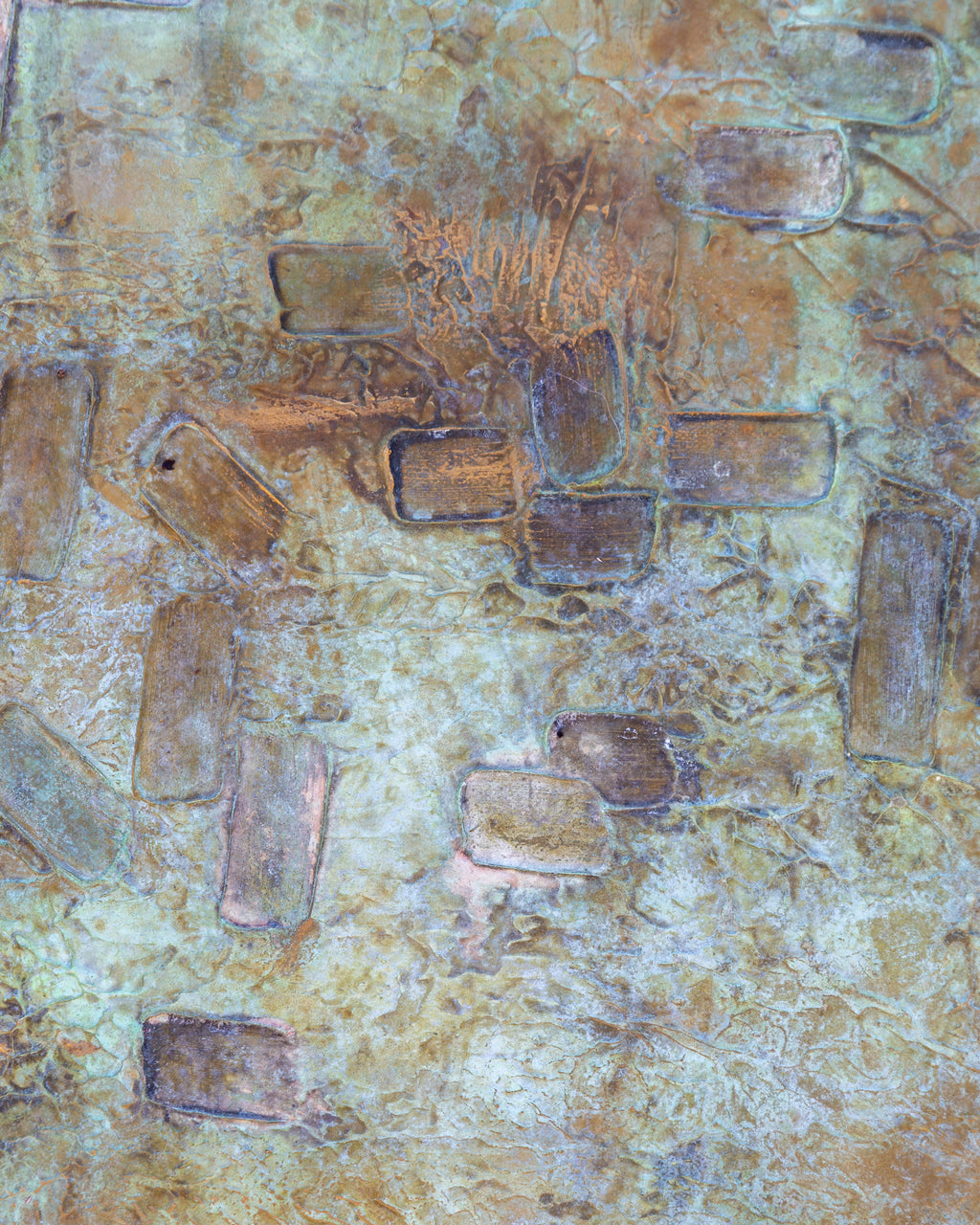 Abstract Brutalist Organic Modern Art