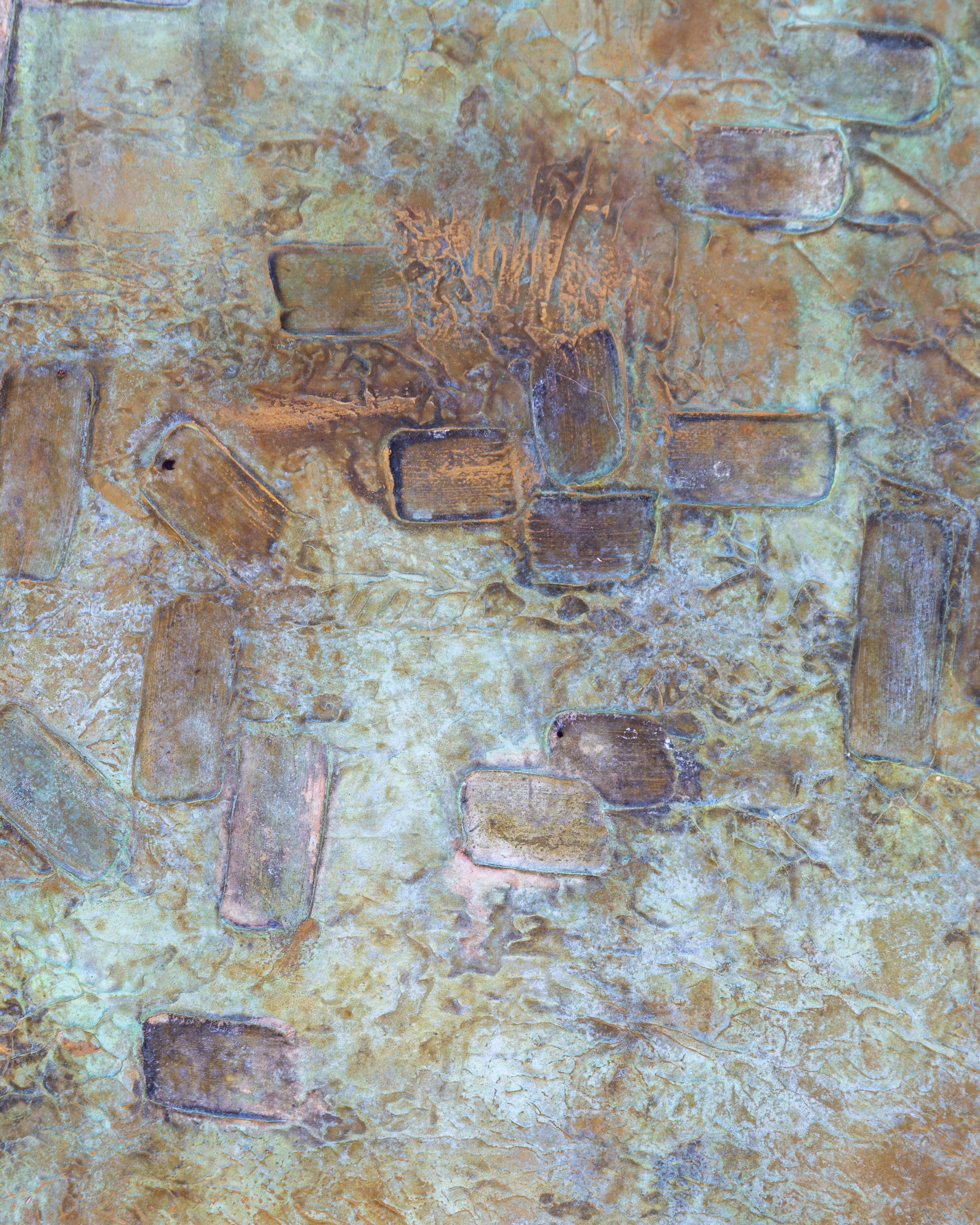 Abstract Brutalist Organic Modern Art
