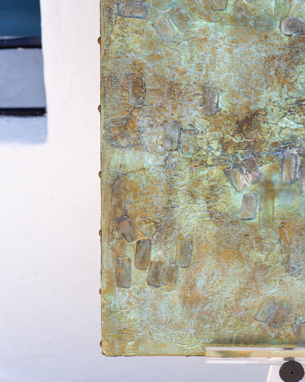 Abstract Brutalist Organic Modern Art
