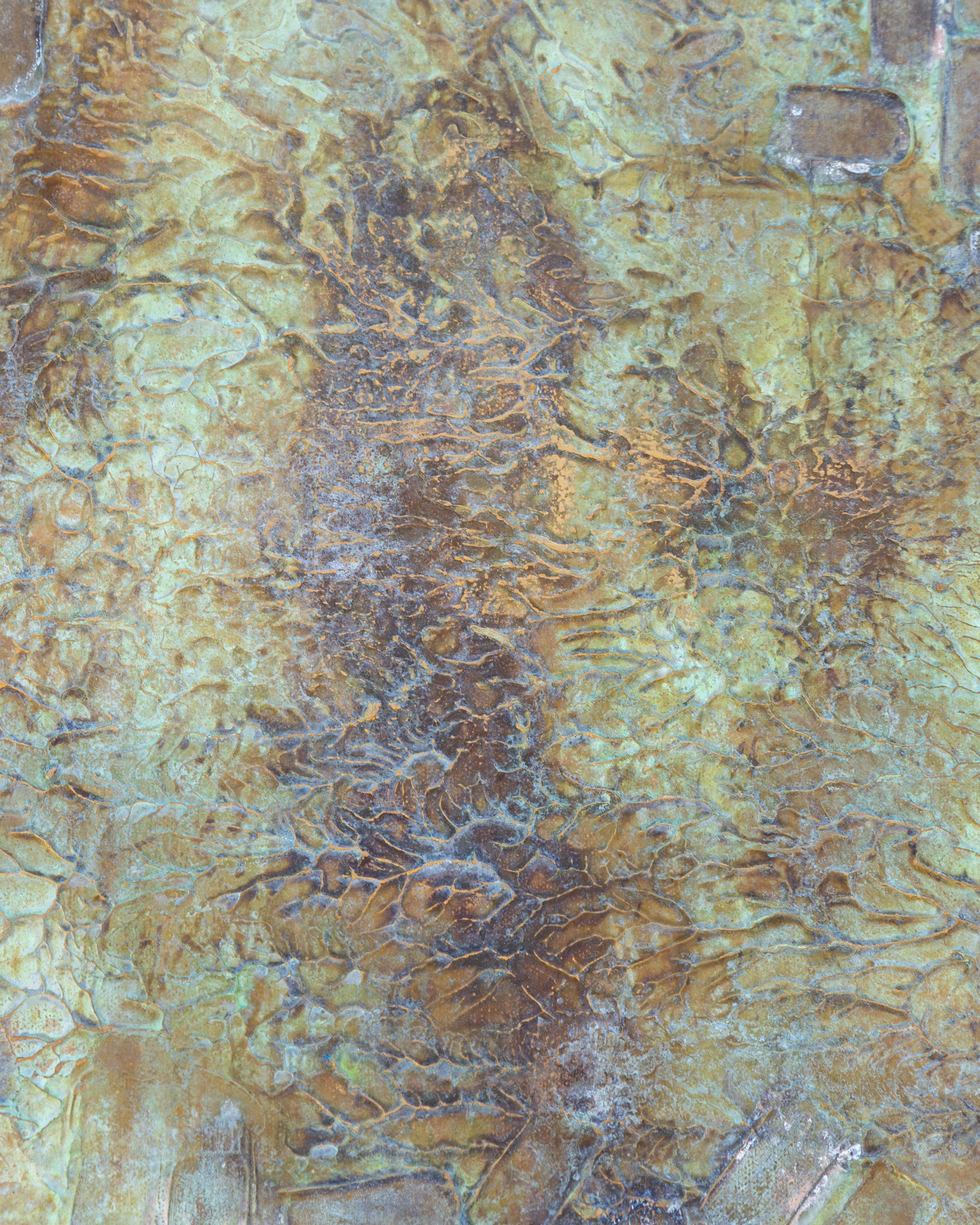 Abstract Brutalist Organic Modern Art