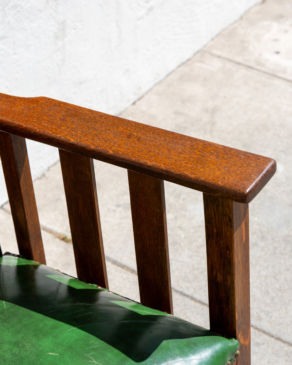 Antique Mission Style Oak Rocking Chair