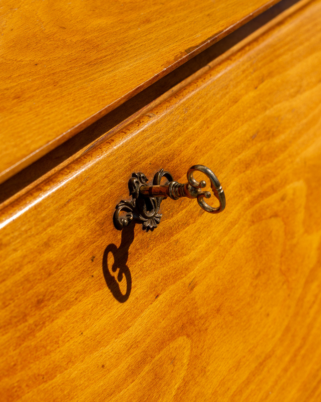 1890-1910's Oak Slant Top Desk