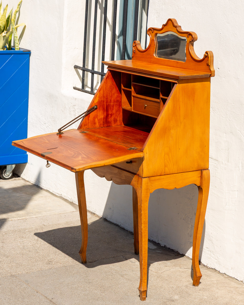 1890-1910's Oak Slant Top Desk