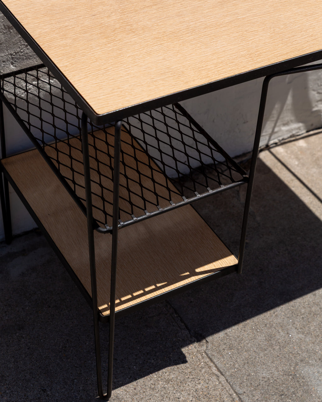 Mid Century Desk Thin Line Pacific Design