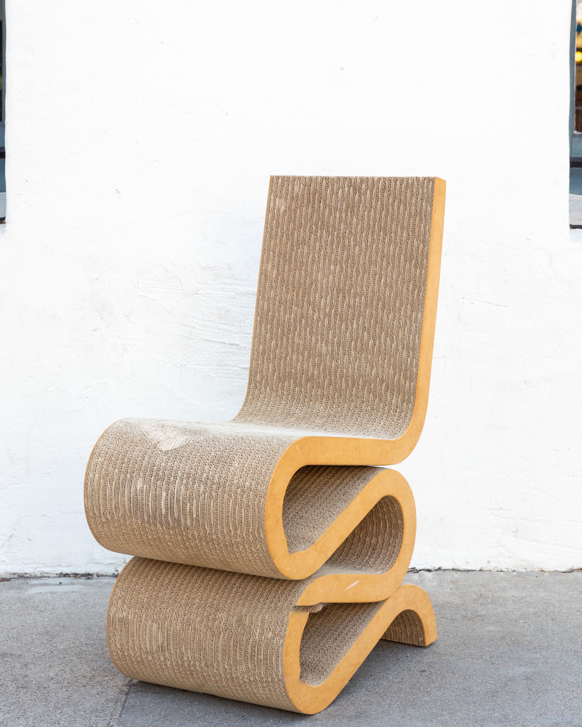 "Wiggle" Side Chair by Frank Gehry for Vitra, Originally Designed in 1972