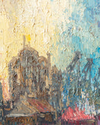 American Modernist Abstract Painting By John Frederick Helm, Jr