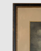 Antique Photograph On Paper By Henry Ravell Titled "Cloud, Tree, Church"