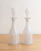 Pair of Murano Stopper and Bottles