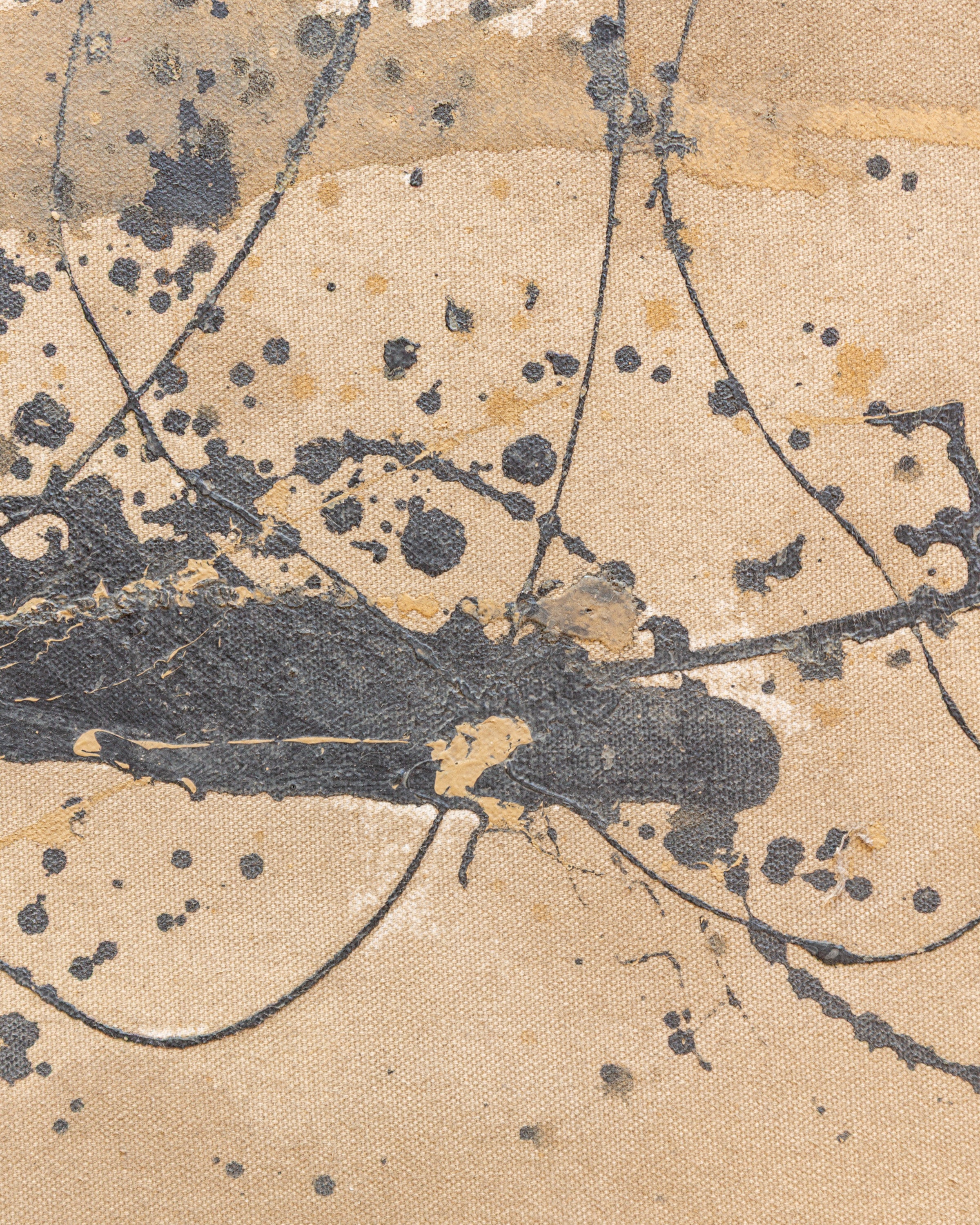 "Organic Upside Down Natural Language" Painting, Unknown Artist