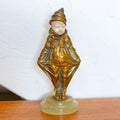 French Art Deco Bronze Figure Circa 1920 Signed By George Omerth