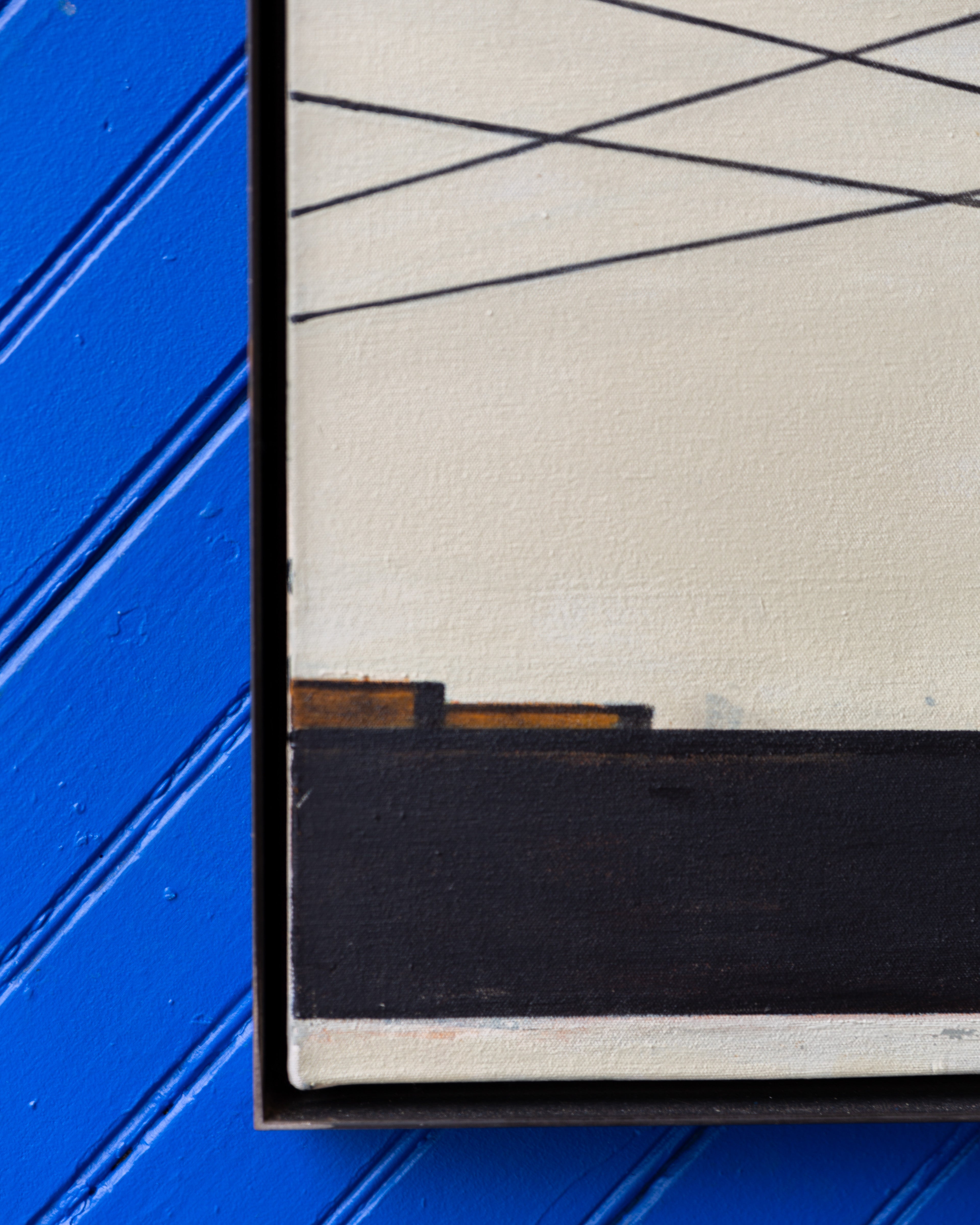 "Transmission Tower II" Oil on Canvas By William Steiger