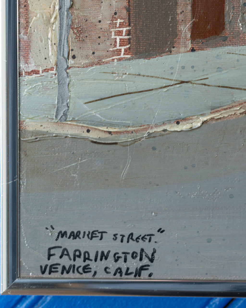 Oil on Canvas by Robert David Farrington (1924-2011) Venice, CA