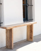 Reclaimed Wood Console Table