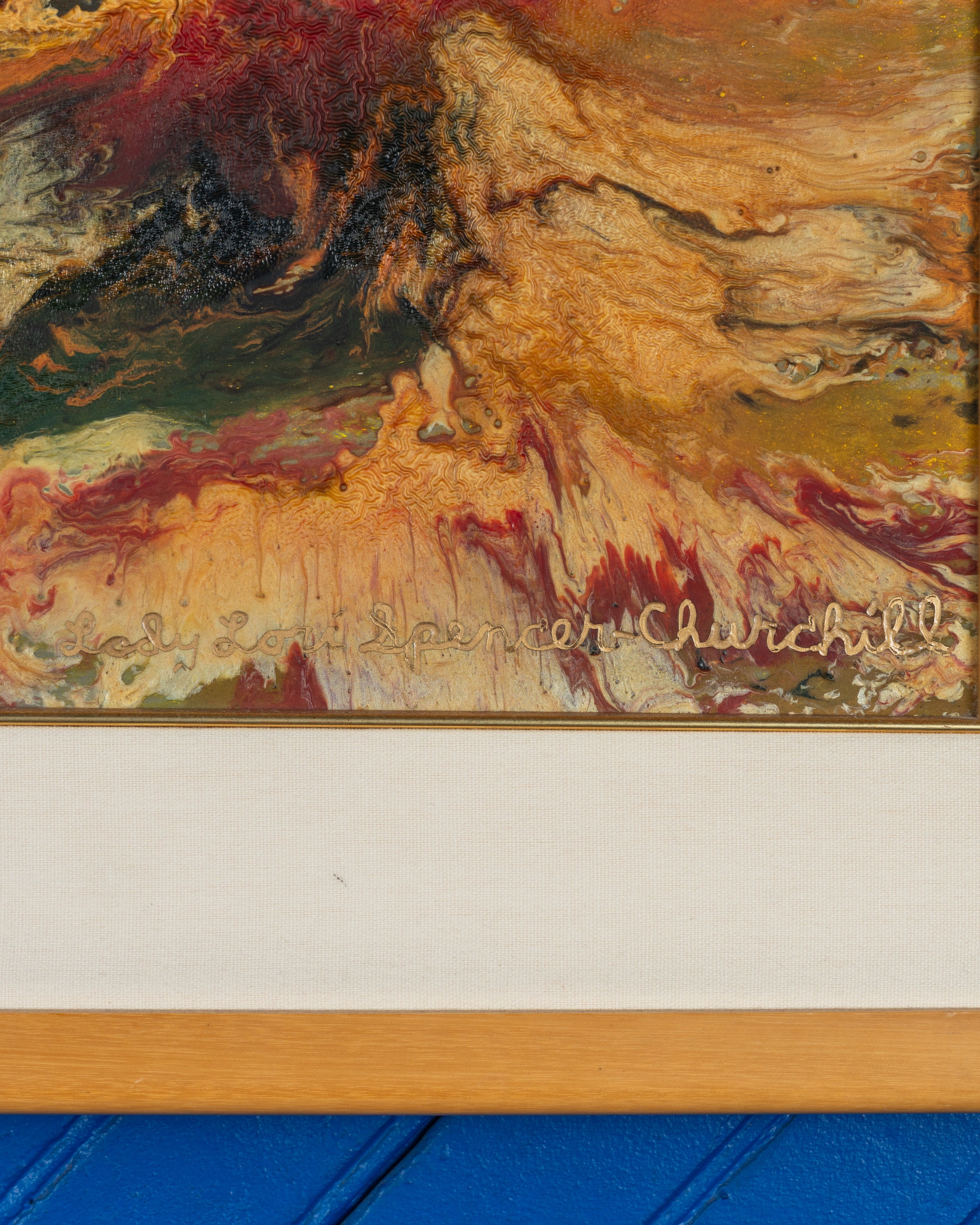 Original Abstract By Lady Lori Spencer Churchill