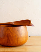 Dansk Teak Salad Set Danish Modern