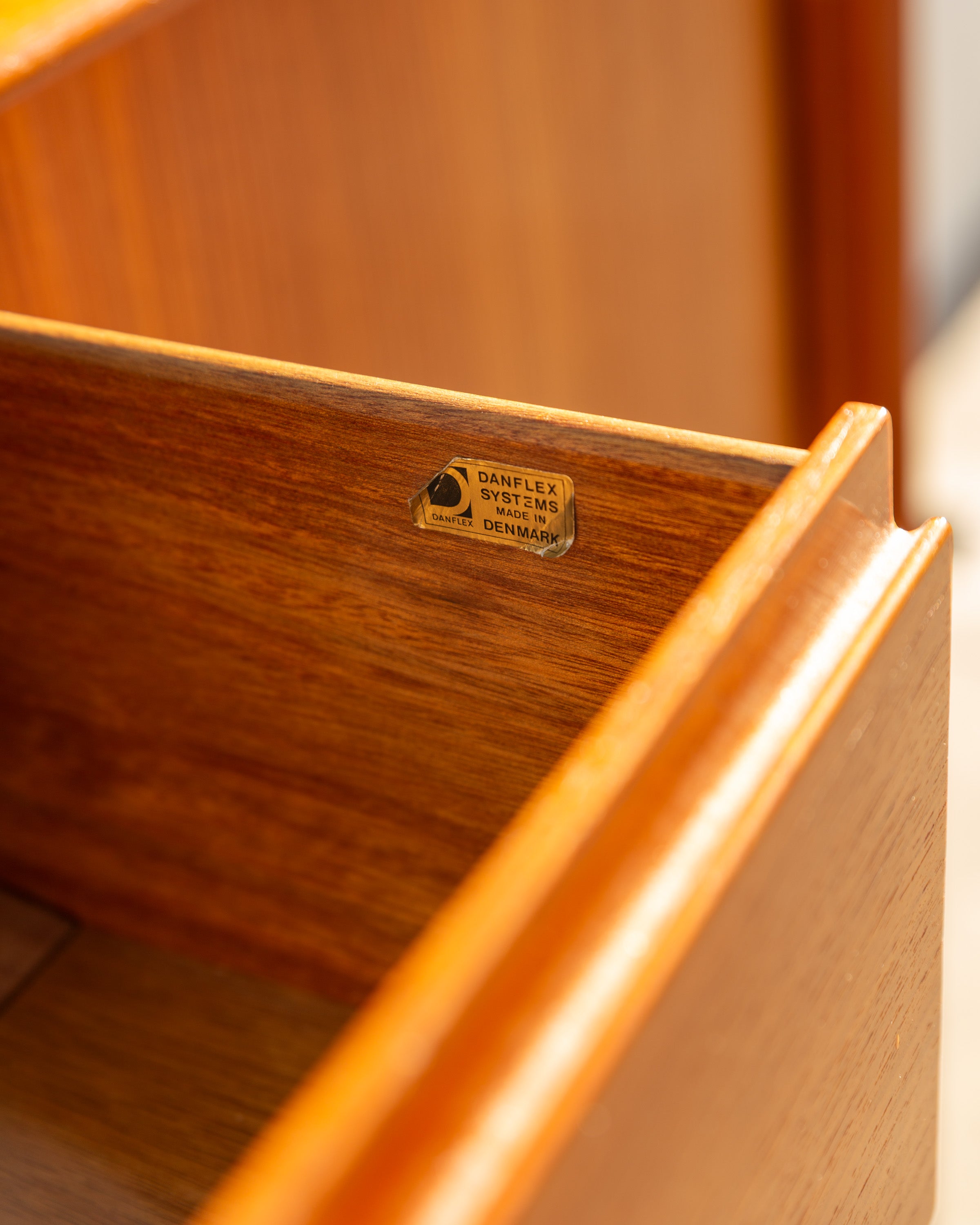 Vintage 1960s Danish Teak Dresser/Wardrobe