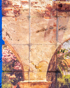 Vintage Hand Painted Tile Wall Art