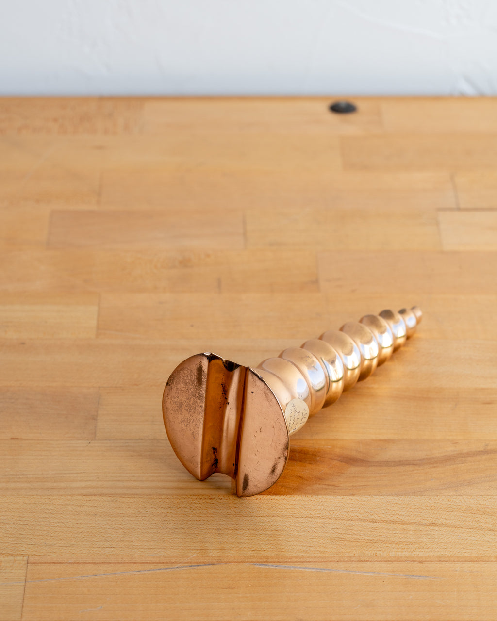 Giant Brass Screw Paperweight